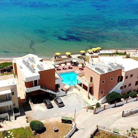 Alkionis Beach Hotel Apartments Sfáka Esterno foto