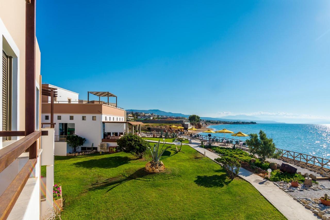 Alkionis Beach Hotel Apartments Sfáka Esterno foto