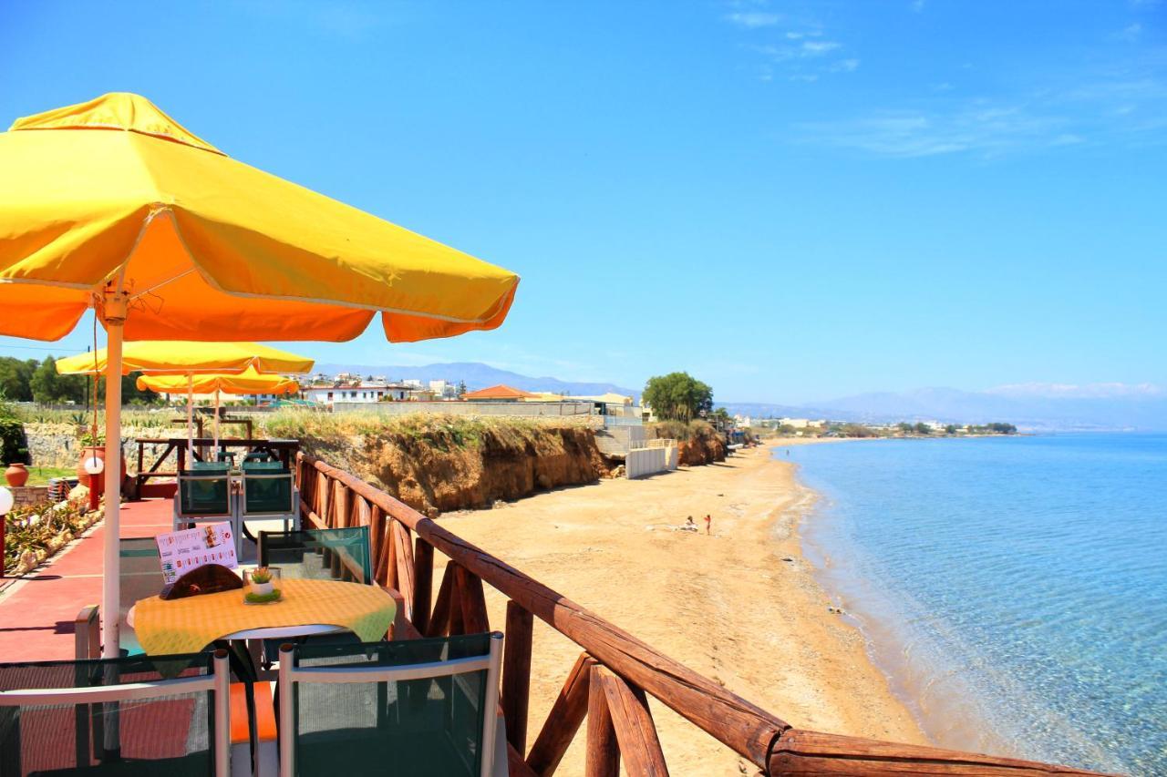 Alkionis Beach Hotel Apartments Sfáka Esterno foto