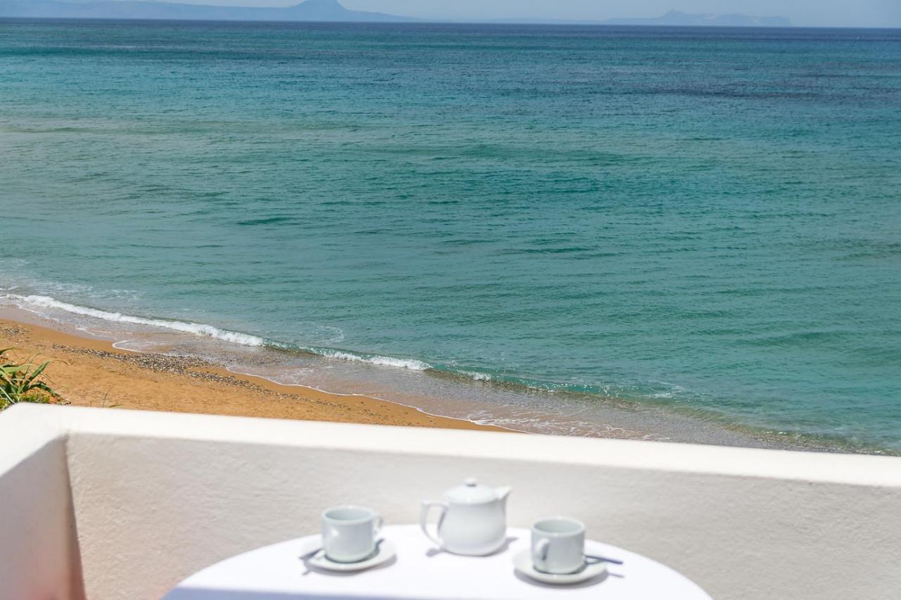 Alkionis Beach Hotel Apartments Sfáka Esterno foto