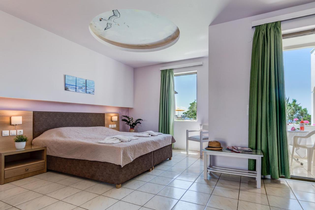 Alkionis Beach Hotel Apartments Sfáka Esterno foto
