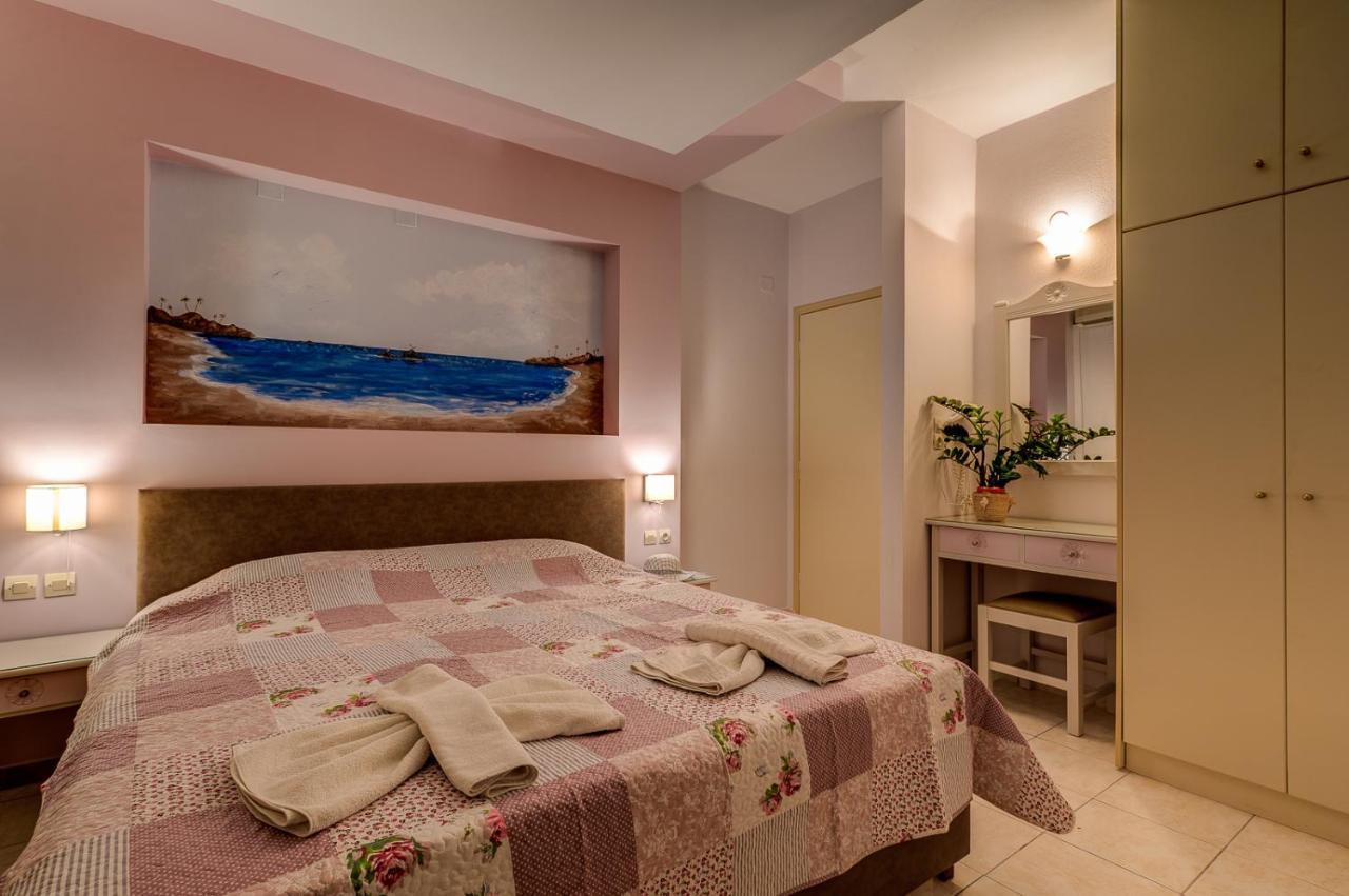 Alkionis Beach Hotel Apartments Sfáka Esterno foto